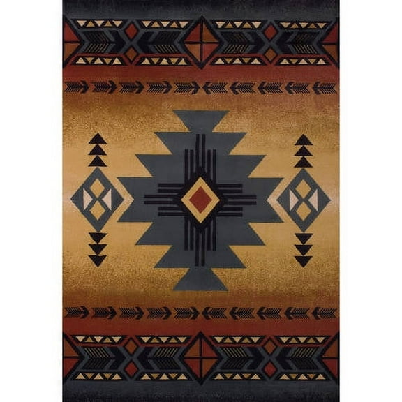 United Weavers Big Timber Clover Woven Polypropylene Area Rug or Runner