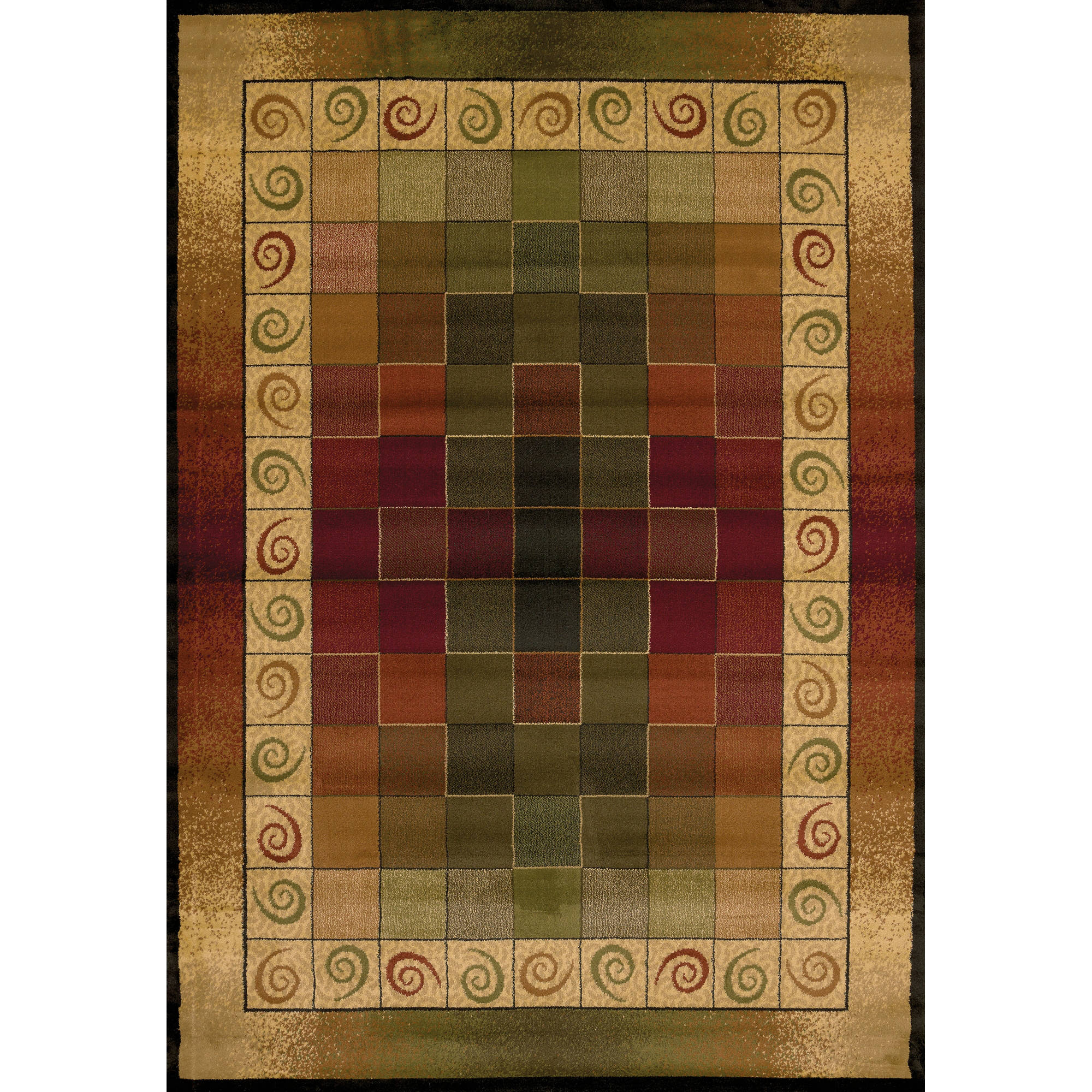United Weavers Big Timber Sage Lodge Woven Polypropylene Area Rug or Runner