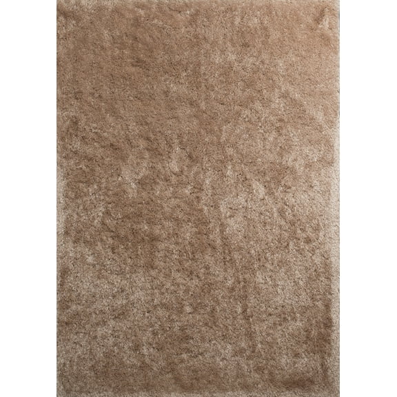 United Weavers Bliss Shag Area Rug 2300 00102 Messina Beige Plush Comfy 2' 7" x 3' 11" Rectangle