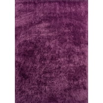 United Weavers Bliss Shag Area Rug 2300 00117 Nubia Purple Thick Soft 5' 3" x 7' 2" Rectangle