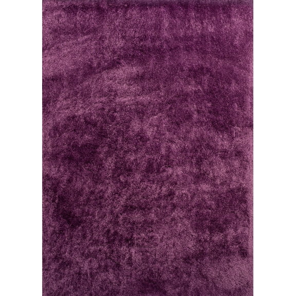 United Weavers Bliss Shag Area Rug 2300 00117 Nubia Purple Thick Soft 7' 10" x 10' 6" Rectangle
