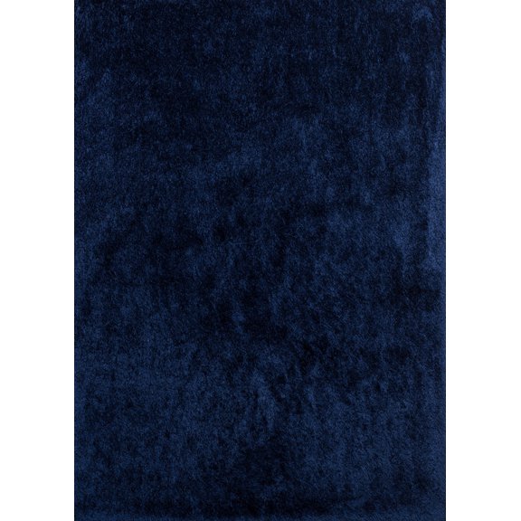 United Weavers Bliss Shag Area Rug 2300 00123 Persia Navy Thick Plush 2' 7" x 3' 11" Rectangle