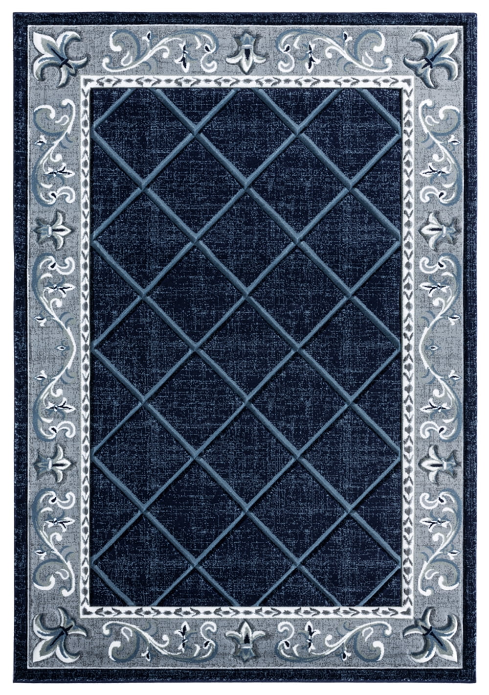 United Weavers Bristol Altamont Navy Area Rug 7'10 x 10'6