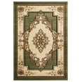 thumbnail image 1 of United Weavers Bristol Area Rug 2050 10545 Fallon Green Bulbs Medallion 2' 7" x  4' 2" Rectangle, 1 of 2