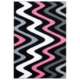 thumbnail image 1 of United Weavers Bristol Area Rug 2050 11186 Embezzle Pink Waves Angled 7' 10" x 10' 6" Rectangle, 1 of 2