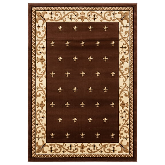 United Weavers Bristol Area Rug 2050 11650 Wington Brown 7' 10" x 10' 6" Rectangle