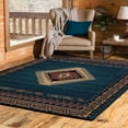 thumbnail image 1 of United Weavers Brunswick Avalon Southwestern Border Area Rug, LT Blue, 7'10" x 10'6", 1 of 2