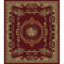 United Weavers Brunswick Becca Oriental Border Accent Rug, Burgundy, 1'10" x 3'