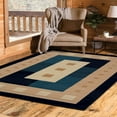 thumbnail image 1 of United Weavers Brunswick Ellis Contemporary Border Accent Rug, Navy, 1'10" x 3', 1 of 2