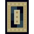 thumbnail image 1 of United Weavers Brunswick Ellis Contemporary Border Runner Rug, Navy, 1'11" x 7'4", 1 of 2
