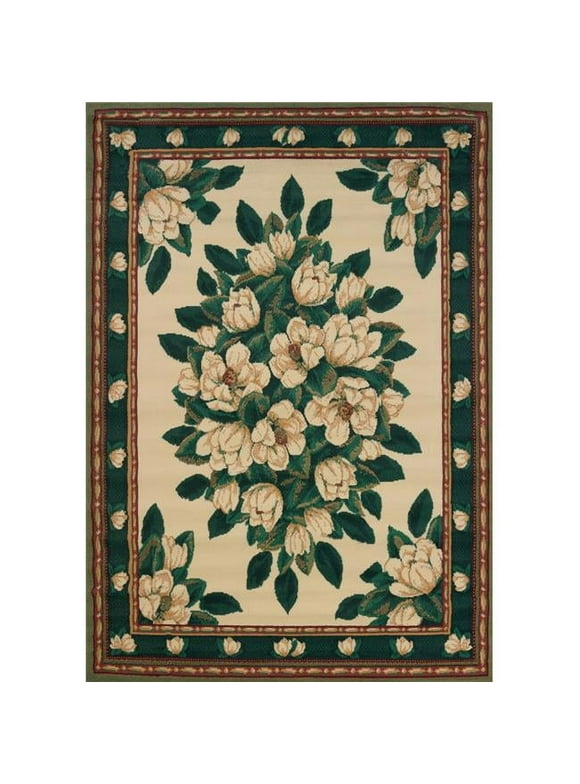 United Weavers Brunswick Eloise Traditional Floral Accent Rug, Cream, 1'10" x 3'