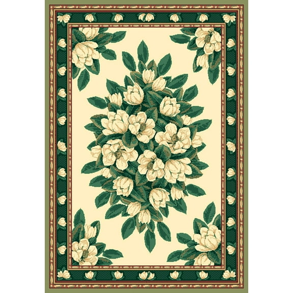 United Weavers Brunswick Eloise Traditional Floral Accent Rug, Cream, 1'10" x 3'