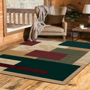United Weavers Brunswick Tallulah Contemporary Geometric Accent Rug, Berber, 110 x 3