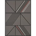 thumbnail image 1 of United Weavers Café Macchiato Grey Area Rug 5'3" X 7'2", 1 of 5