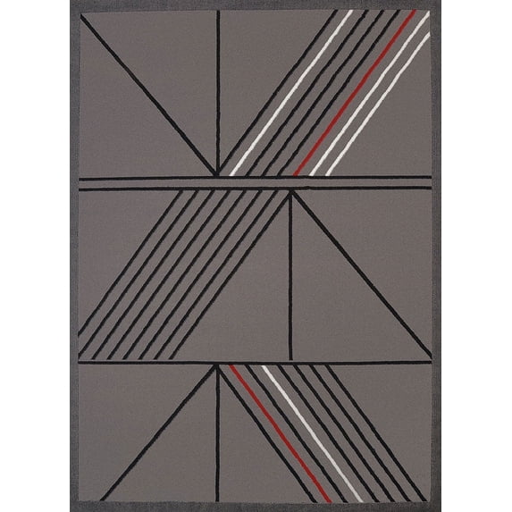 United Weavers Café Macchiato Grey Area Rug 5'3" X 7'2"