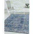 thumbnail image 1 of United Weavers Caledonia Britta Farmhouse Medallion Area Rug, Midnight Blue, 9'10" X 13'2", 1 of 5