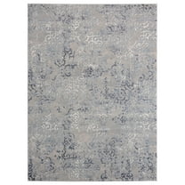 United Weavers Cascades Area Rug 2601 10360 Marblemount Blue Shaded Faded 1' 11" x 3' Rectangle