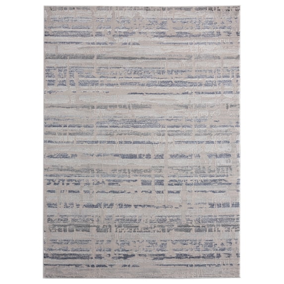 United Weavers Cascades Area Rug 2601 10660 Rainier Blue Shaded Faded 12' 6" x 15' Rectangle