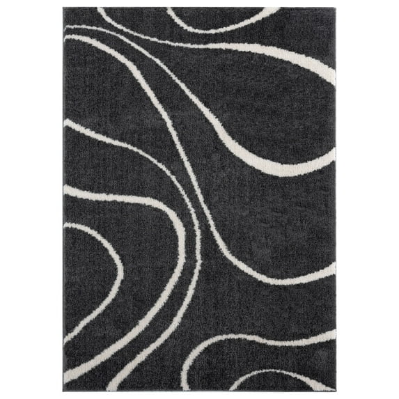 United Weavers Celestial Raziel Contemporary Abstract Accent Rug, White, 1'11" x 3'