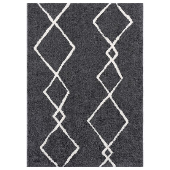 United Weavers Celestial Tirana Modern Geometric Area Rug, Smoke, 5'3" x 7'2"