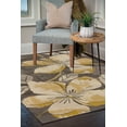 thumbnail image 1 of United Weavers Charlize Acacia Canvas Floral Grey Woven Polypropylene Area Rug or Runner, 1 of 2