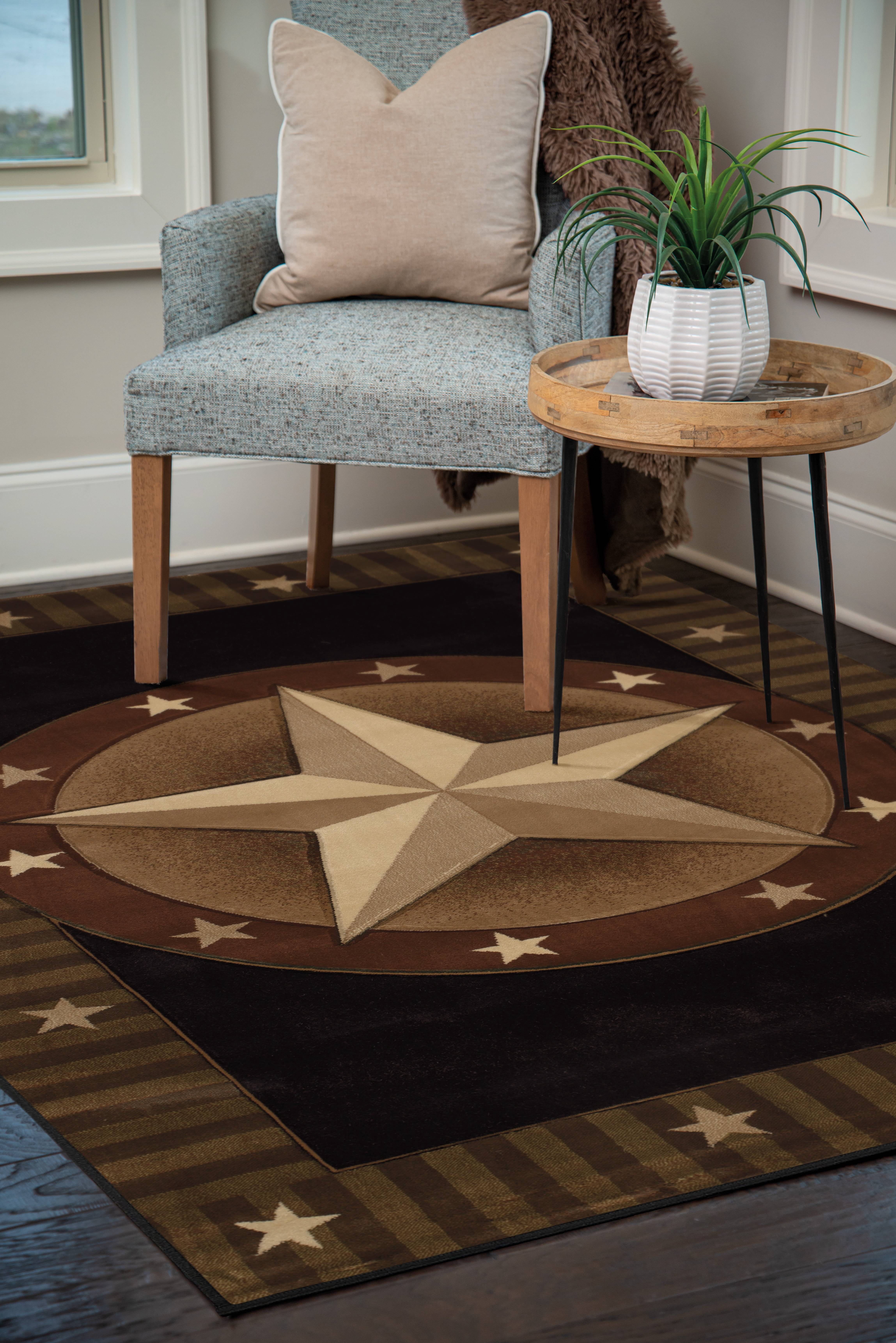 United Weavers Charlize Ackley Southwestern Onyx Woven Polypropylene Area Rug or Runner