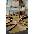 thumbnail image 1 of United Weavers Charlize Avery Geometric Burgundy Woven Polypropylene Area Rug or Runner, 1 of 2