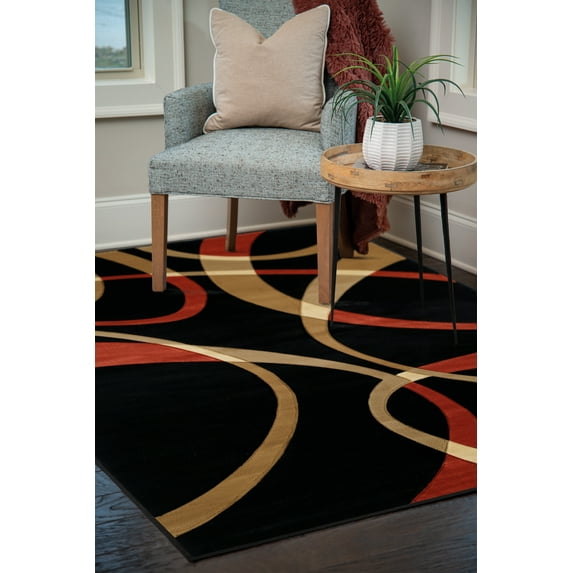 United Weavers Charlize Avery Geometric Terracotta Woven Polypropylene Area Rug or Runner