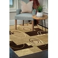 thumbnail image 1 of United Weavers Charlize Razzler Geometric Beige Woven Polypropylene Area Rug or Runner, 1 of 2