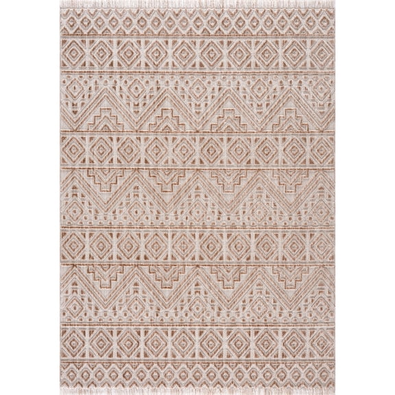 United Weavers Chelsea Kane Brown Area Rug 5'3" x 7'2"