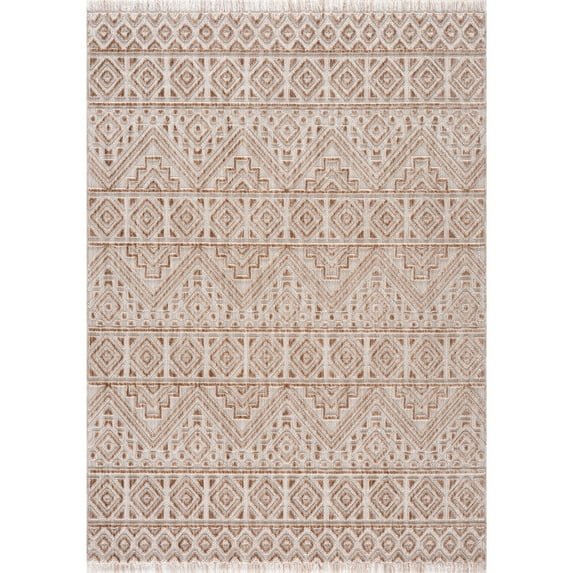 United Weavers Chelsea Kane Brown Area Rug 5'3" x 7'2"