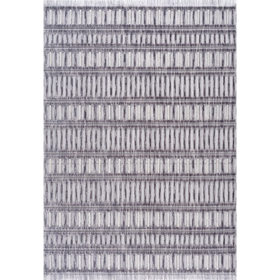 United Weavers Chelsea Yeager Smoke Accent Rug 1'10" x 3'