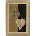 thumbnail image 1 of United Weavers Contours Area Rug 510-21851 Basil Chocolate Leaves Border 1' 10" x 3' Rectangle, 1 of 1
