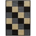 thumbnail image 1 of United Weavers Contours Area Rug 510-22766 Painted Diamonds Smoke Blue Geometric Checkers, 1 of 1