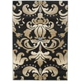 thumbnail image 1 of United Weavers Contours Area Rug 510-24066 Lotus Smoke Blue Damask Leaves, 1 of 1