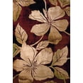 thumbnail image 1 of United Weavers Contours Area Rug 510-28834 Floral Canvas Burgundy 5' 3" x 7' 6" Rectangle, 1 of 2
