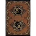 thumbnail image 1 of United Weavers Contours Lodge Area Rugs - 514-24629 Southwestern Lodge Terracotta Hunting Border Lodge Deer Rug, 1 of 1