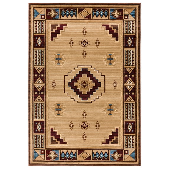 United Weavers Cottage Area Rug 2055 40326 Pelican Park Beige 1' 10" x 2' 8" Rectangle