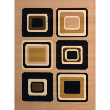 United Weavers Dallas Area Rug 851-10392 Spaces Berber Blocks Cubes 2' 3" x 7' 2" Rectangle