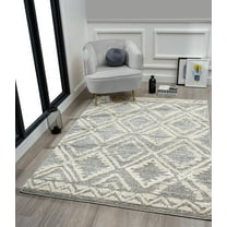 United Weavers Decorah Madison Modern Geometric Accent Rug, Grey, 1'10" x 3'
