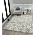 thumbnail image 1 of United Weavers Decorah Madison Modern Geometric Area Rug, Grey, 5'3" x 7'2", 1 of 6