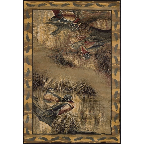 Rm Backwaters Rug 1'10" x 3'