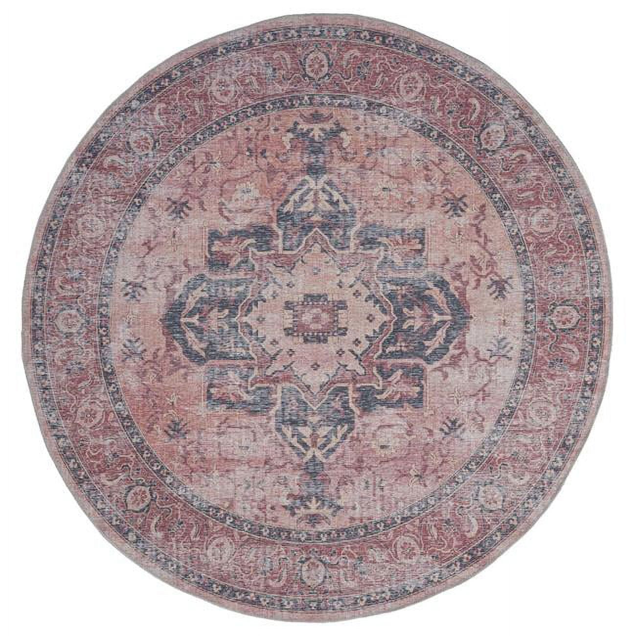 United Weavers Divine Spiritual Red Round Rug 7'11
