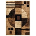 thumbnail image 1 of United Weavers Drachma Attica Modern Abstract Area Rug, Brown, 7'10" x 10'6", 1 of 6