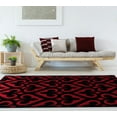 thumbnail image 1 of United Weavers Drachma Benachi Modern Geometric Accent Rug, Red, 1'10" x 2'8", 1 of 5