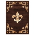 thumbnail image 1 of United Weavers Drachma Diana Traditional Medallion Runner Rug, Brown, 2'7" x 7'4", 1 of 6