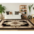 thumbnail image 1 of United Weavers Drachma Patras Traditional Medallion Area Rug, Black, 7'10" x 10'6", 1 of 5