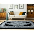 thumbnail image 1 of United Weavers Drachma Patras Traditional Medallion Area Rug, Silver, 7'10" x 10'6", 1 of 5