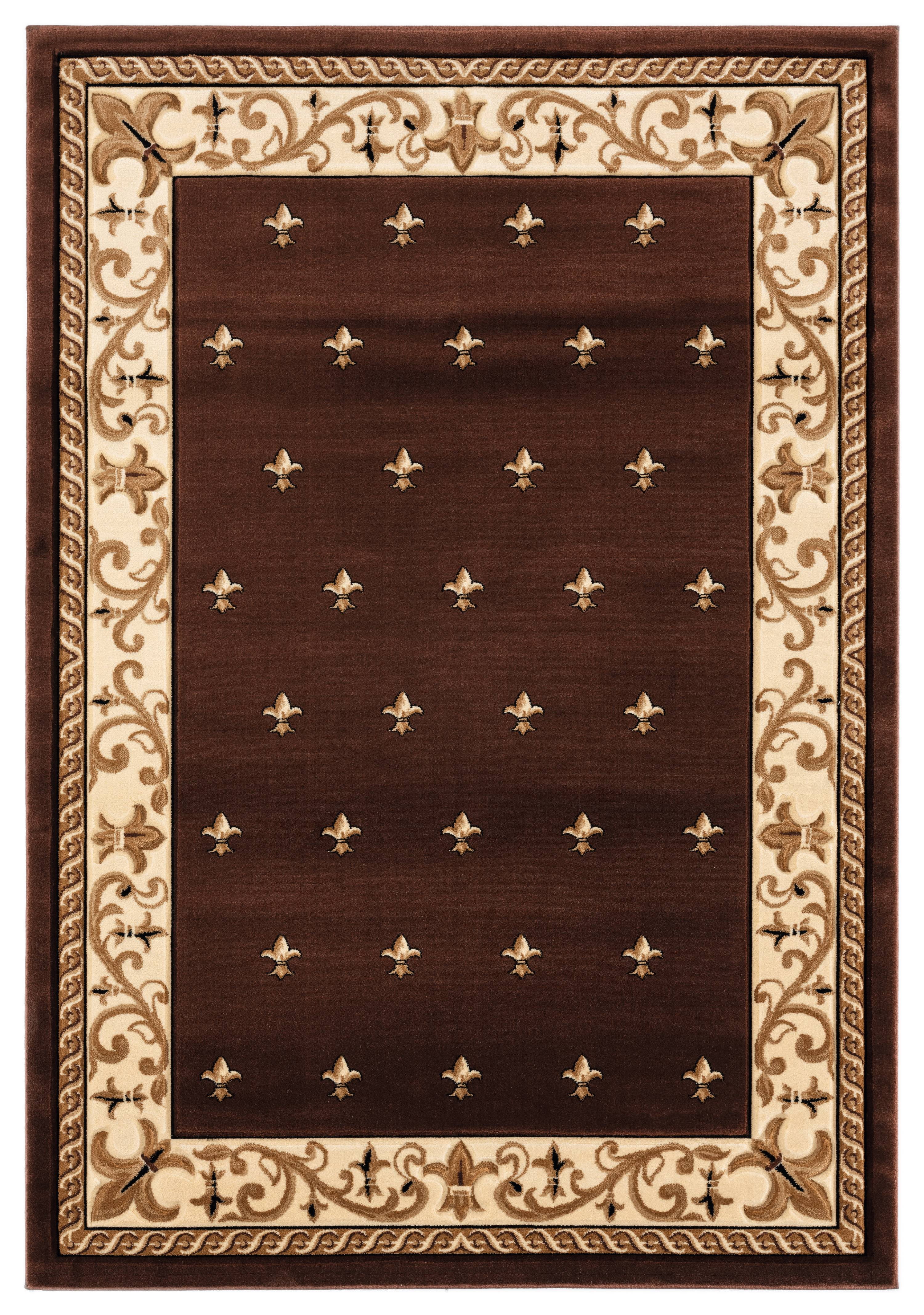 United Weavers Drachma Vesta Transitional Border Accent Rug, Brown, 1'10" x 2'8"