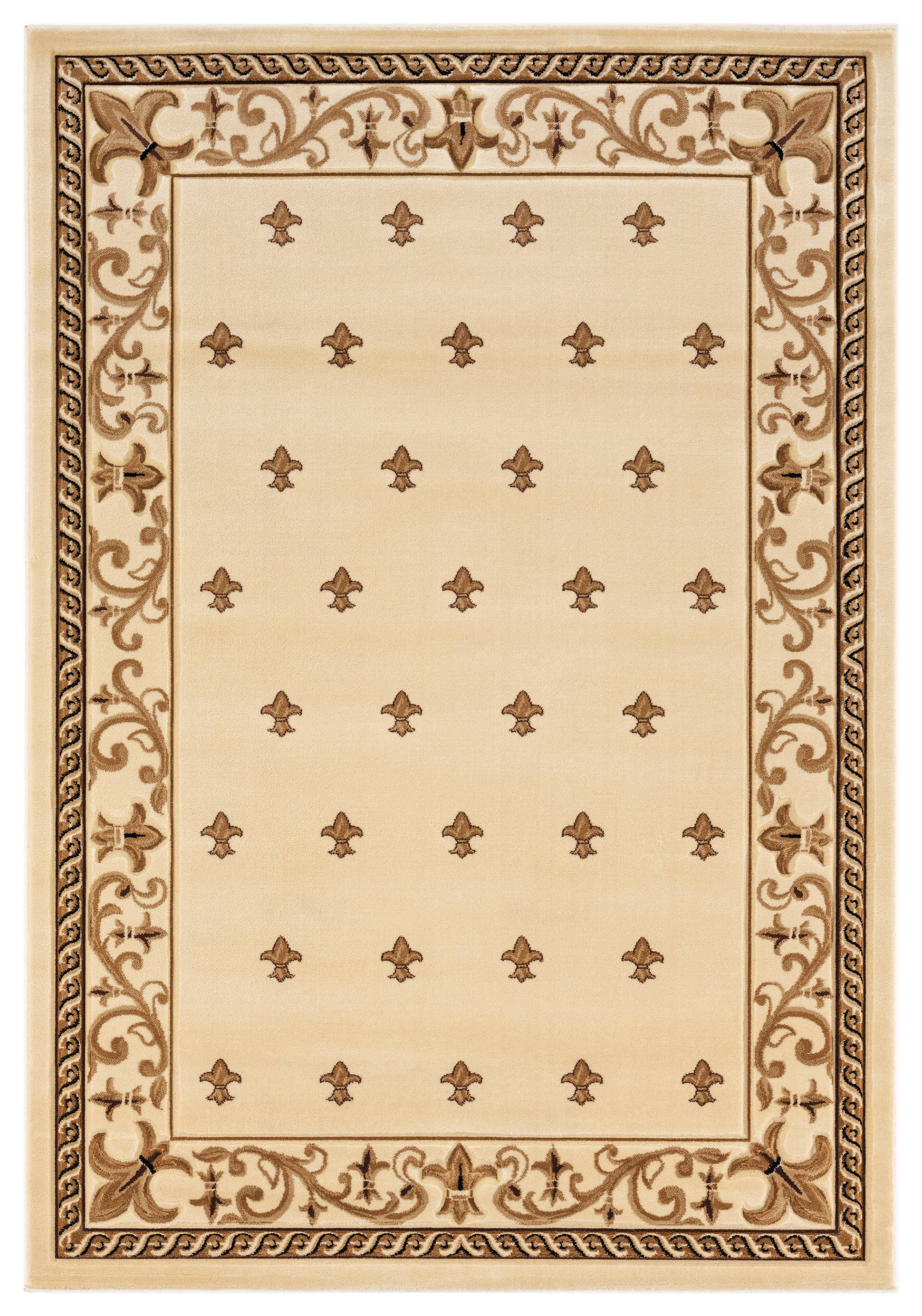 United Weavers Drachma Vesta Transitional Border Area Rug, Beige, 7'10" x 10'6"